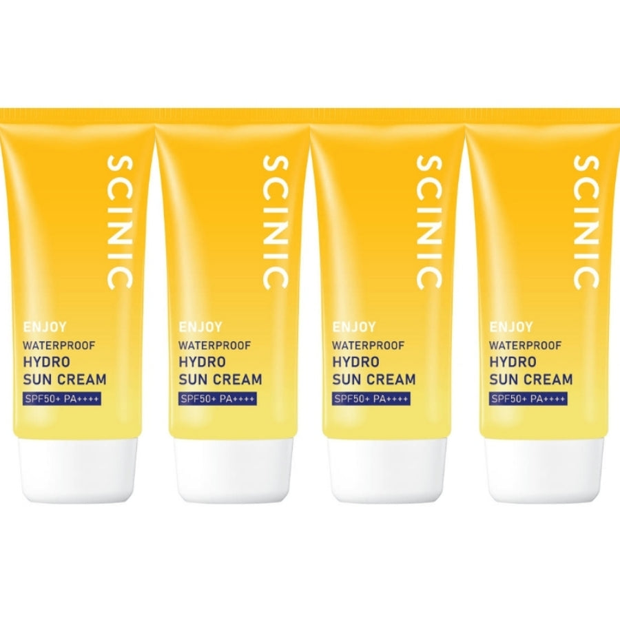 SCINIC Enjoy Waterproof Hydro Sun Cream SPF50+ PA++++ 80ml*1Pc/2Pcs/3Pcs/4Pcs