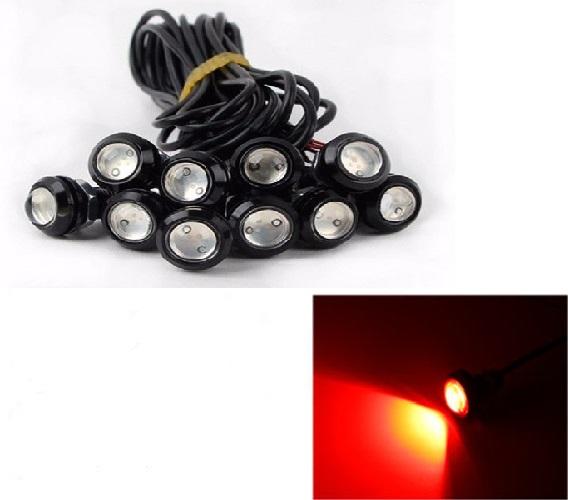 New Car Mini Navigation Light LED18MM Eagle Eye Light Lightweight Rogue Light Screw Reversing Light Motorcycle Modification
