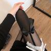 Сексуальные женские колготки колготки бант Лолита нейлоновые колготки чулки бесшовные сетчатые колготки женские чулочно-носочные изделия японский стиль черный