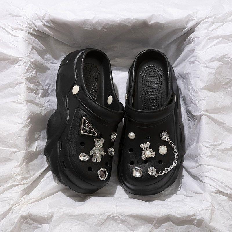 Новые летние женские Crocs 2025: Поддержка свода стопы, Толстая подошва, Внешний слой из ЭВА, Нескользящая, Мягкая подошва.