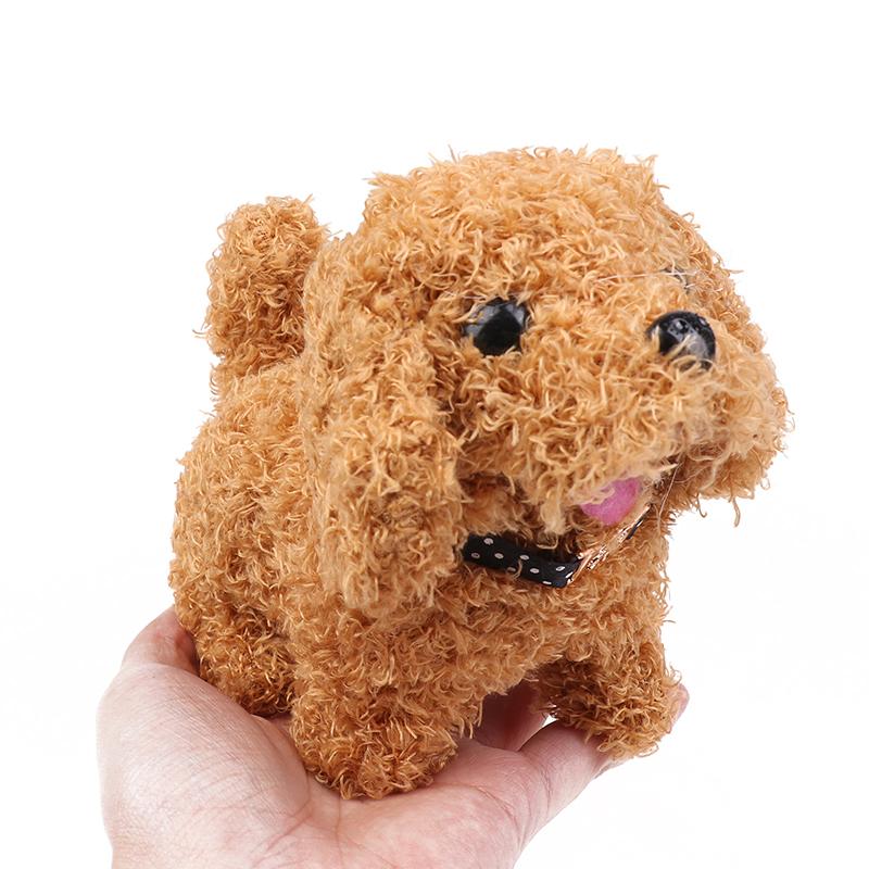 1 Piece Can Walking And Call Electric Robot Pet Doll Dog Realistic Plush Simulation Smart Dog Children Toy Christmas Gift