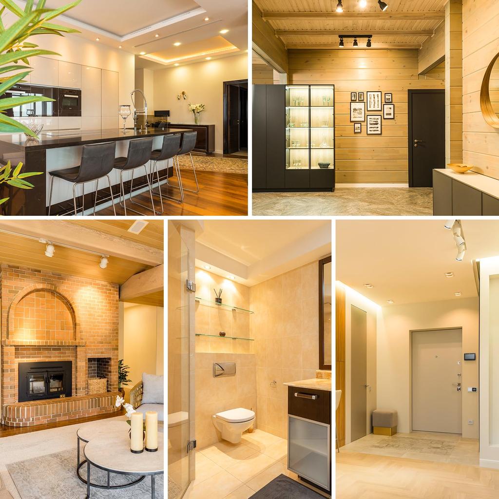 Светодиодные лампы 7W GU10, прожектор, для кухонь, спален, прихожих