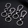 High-Quality Real Titanium Lettering Keychain Men Keychains Jewelry Holders EDC Key Rings