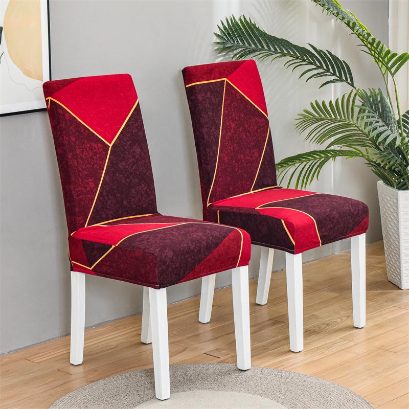 Набор чехлов на стулья из 1/2/4/6 шт., Чехлы-накидки на стулья Парсон для столовой, Съемный чехол для кухонного стула для Эл и Церемонии