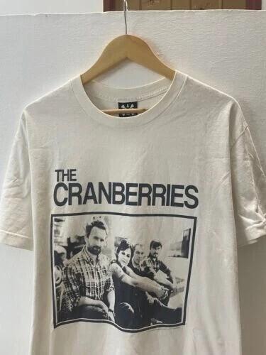 Футболка унисекс The Cranberries Band Белая Тяжелый Хлопок Репринт Унисекс S-5XL Унисекс Футболка