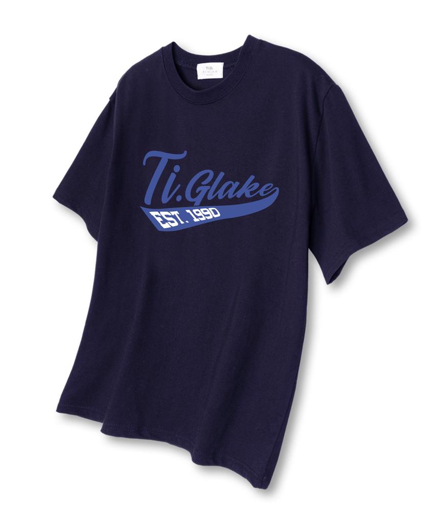 TI.GLAKE Est Tail Short Sleeve T-Shirt Navy