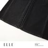 ELLE Женские черные джинсы с широкими штанинами во французском стиле