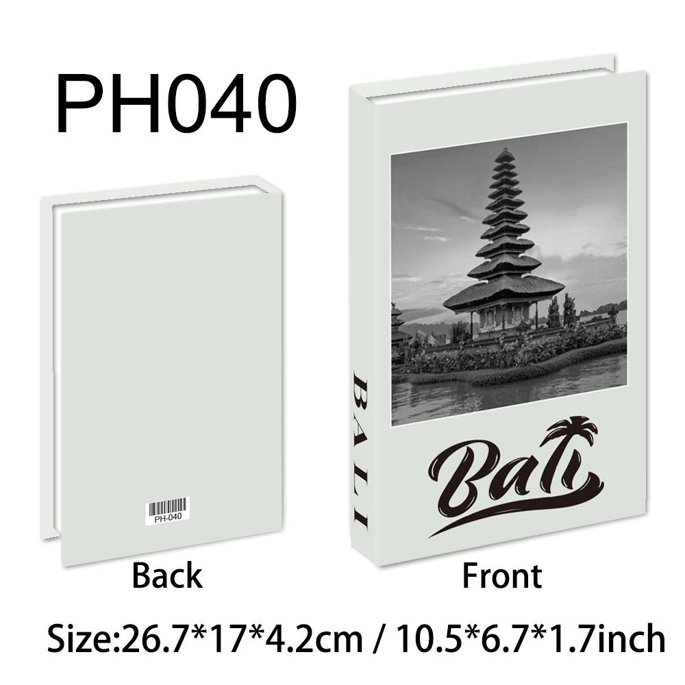 New York Paris London Series Luxury Fake Book Decoration Remote Control Storage Box Fashion Coffee Table Decoration Accessories