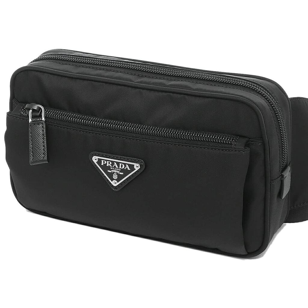 Prada Нагрудная сумка Черный 2VL977 2DMG V WOO F0002 NERO Мужская [Товар]