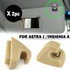2 Sun Visor Clips For Opel Vauxhall Astra J K Insignia A B Karl VIVA Mokka Crossland X Ampera Zafira Tourer C For Buick Cascada