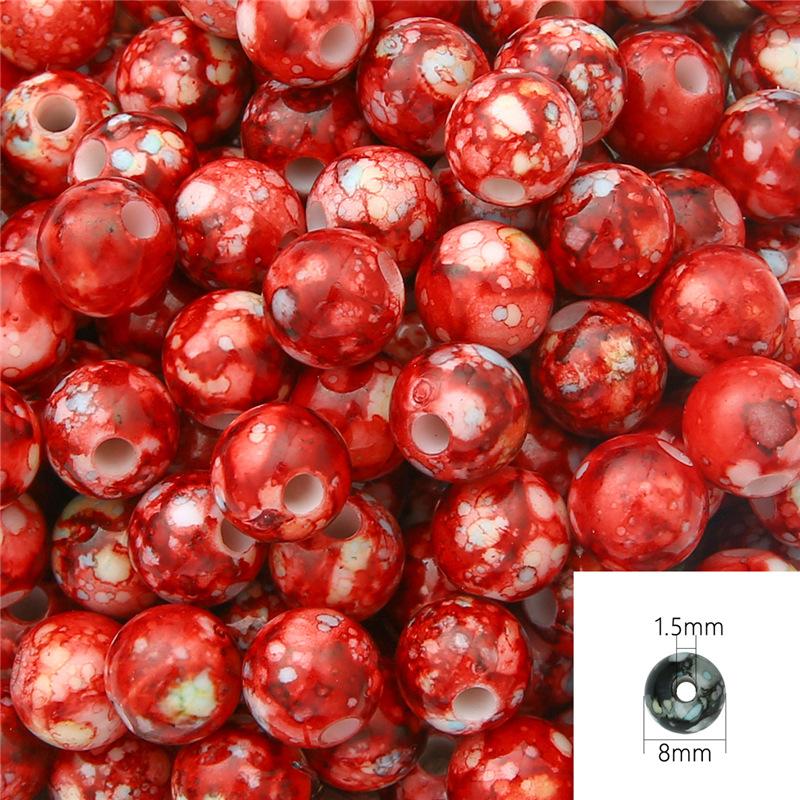 Креативные серьги, браслет, материал ABS 12 мм/10 мм/8 мм, 30/50/100 шт., искусственный жемчуг, ручная работа, аксессуары для украшений своими руками, акриловые цветочные круглые бусины