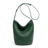 2025 New Handmade Crochet Bag Fashion Bucket Bag Casual Crossbody Shoulder Bag for Women Woven Purse