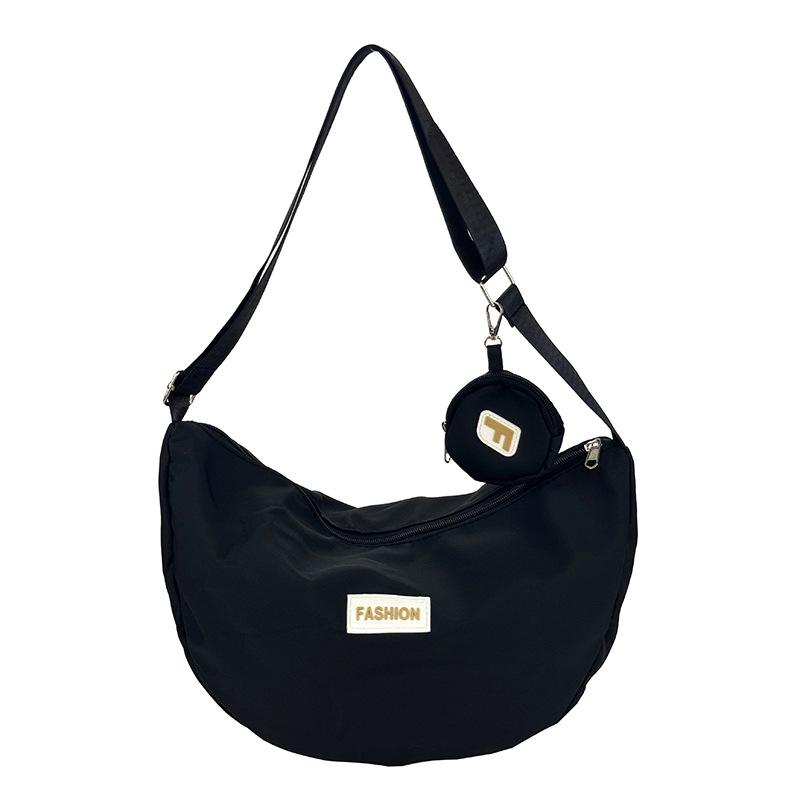 Женская сумка-пельмень из ткани Оксфорд 2025 - Повседневная, Вместительная, Универсальная поясная, наплечная и кроссбоди сумка