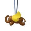 Cute Elephant Bag Pendant Keychain Chic PU Leather Keychains Phone Straps Chain Stylish Keyring for Fashion Enthusiasts