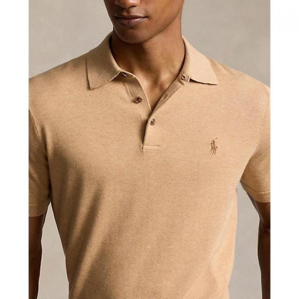 Polo Ralph Lauren Мужской свитер-поло из хлопка Пима Mnposwe1n820037200