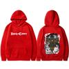 Manga Black Clover Graphic Printed Hoodies Vintage Oversized Hooded Sweatshirt Long Sleeves Soft Hoodie Men Women Clothes