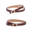 Women Leather Belt Luxury Design Waistband Fashion Trouser Dress Belts