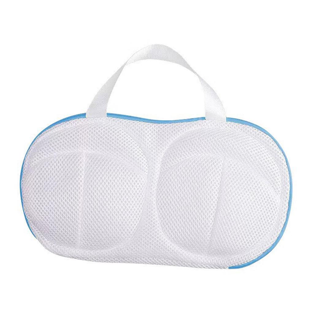 1/2Pcs Bra Laundry Bag Bra Wash Bag Mesh Laundry Washing Bag with Zipper Foldable Mesh Lingerie Underwear Mesh Bra Washer Bag