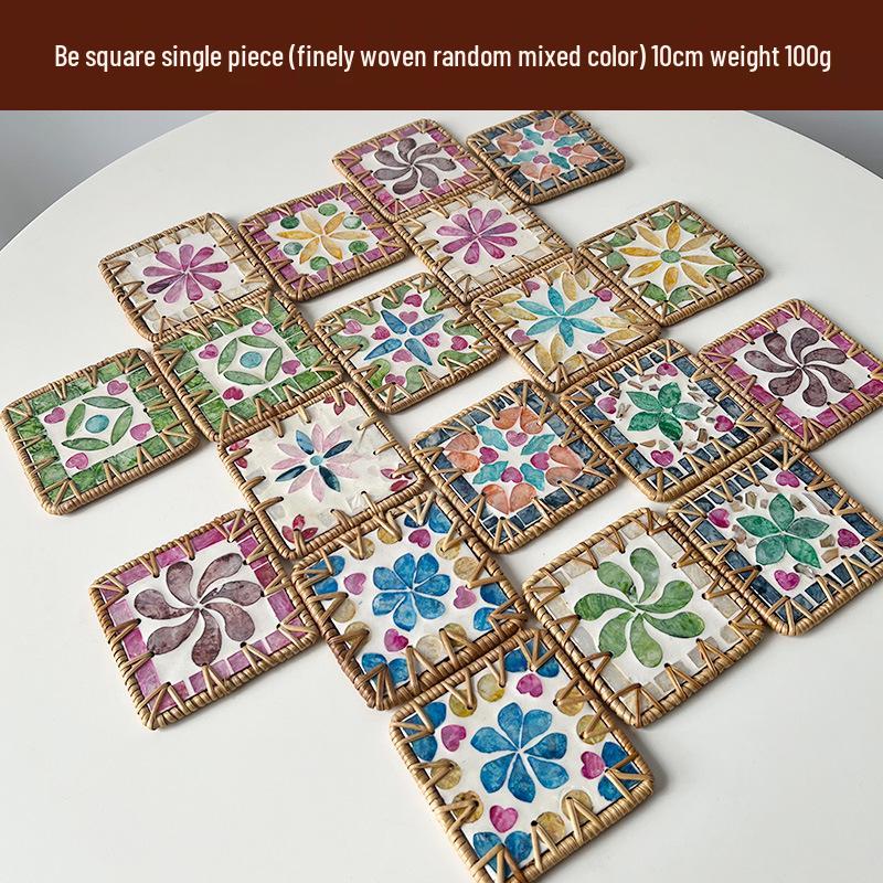 Набор чайника, чашки и подставки с изоляцией из ракушек для высококлассных отелей и ресторанов