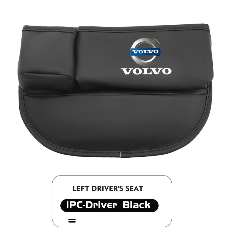 For Volvo Leather Car Seat Gap Filler Storage Box Cup Holder Accessories Xc60 Xc90 V40 V60 S60 V50 V90 S80 C40 XC40 V70 XC70 C30