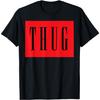 Футболка с надписью Thug Young OG Gangster Street Rap Life