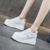 Autumn and Winter Women's Shoes New Muffin Thick-soled White Shoes Casual and Thin Inner Height Increase Small Versatile Single Shoes