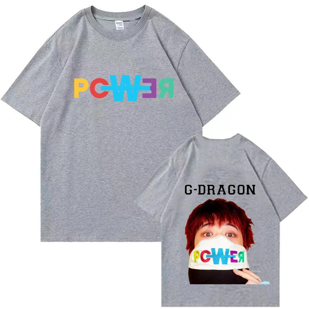 GDragon World Tour Tshirt Unisex Women Harajuku Oneck Summer Casual Shirt shirts for Unisex shirts t shirts