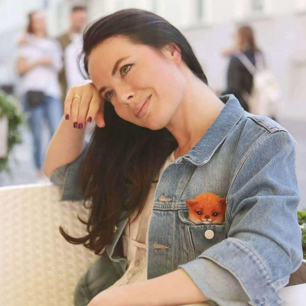 Cartoon Felt Toy Gift Handmade Material Kit Animal Wool Felting Wool Doll Brooch Needle Felting Kit