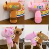 Hammer Capybara Funny Plush Toy Cute Cartoon Children Birthday Holiday Doll Gift