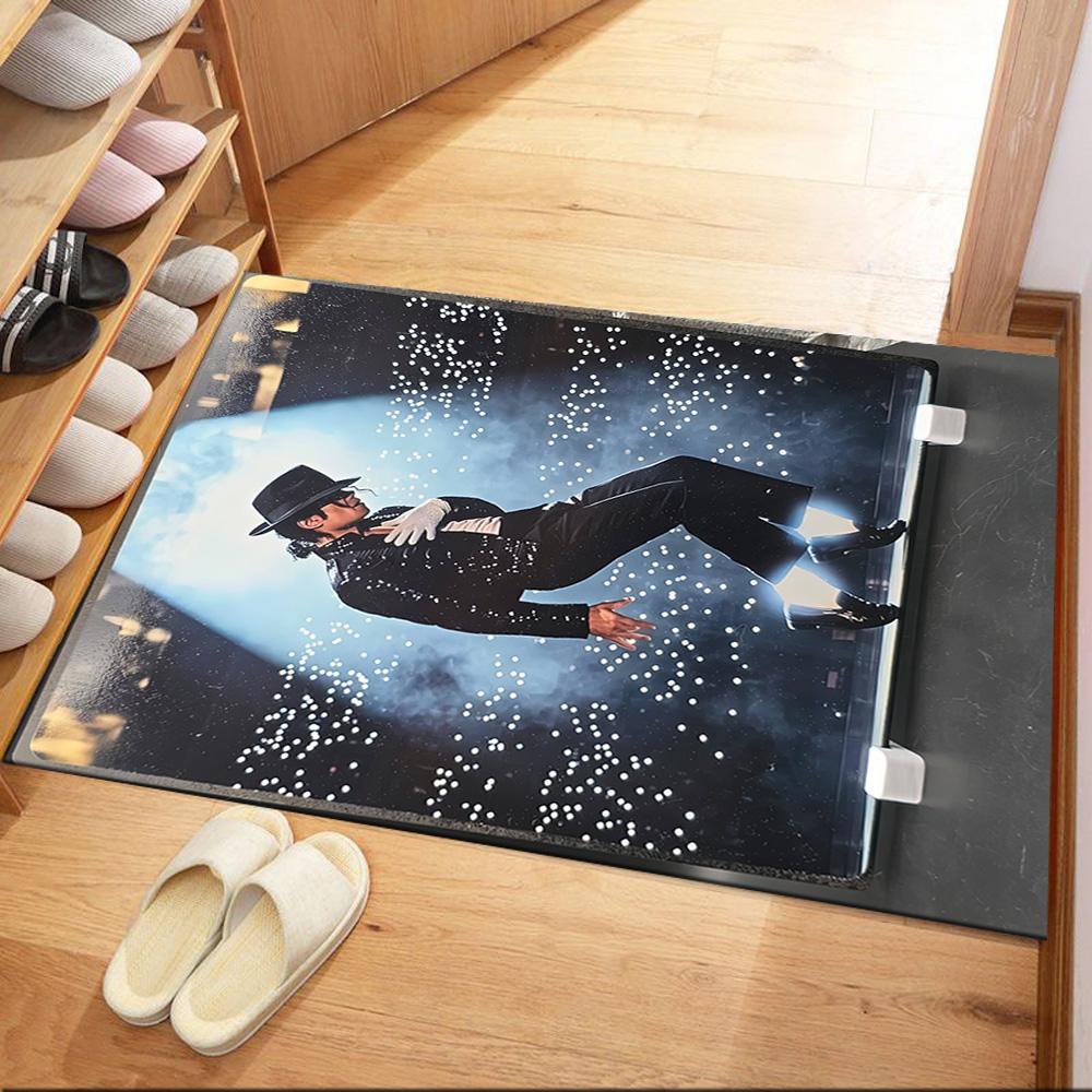 Michael Jackson 166 Floor Rug Office Rug Perfect for Entryway Outdoor Dormitory Hallway Anti-slip Rug Office home decor Wedding Party Gift