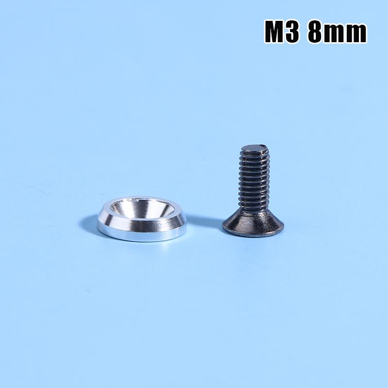1Pc M3 6#32 6Mm 8Mm Screw +1 Washers Computer Pc Case Beautification Screws For Motherboard Power Supply Graphics Card