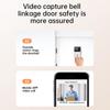 Музыкальная шкатулка M8 Tuya Ding Dong, Wi-Fi, удаленная домашняя камера наблюдения, домофон, визуальный дверной звонок, изменение голоса, ИК-ночное видение, обмен приложениями, батарея типа C