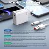 Chargeur Rapide 67W + Câble USB-C 6A 1 Mètre pour Xiaomi Redmi Note 15 Note 14/Pro Plus 13 12 4G-5G, A5,15C,14C,13C
