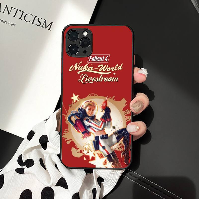 Чехол для игрового телефона Fallout Shelter для iPhone 11 12 13 mini pro XS MAX 8 7 6 6S Plus X 5S SE 2020 XR