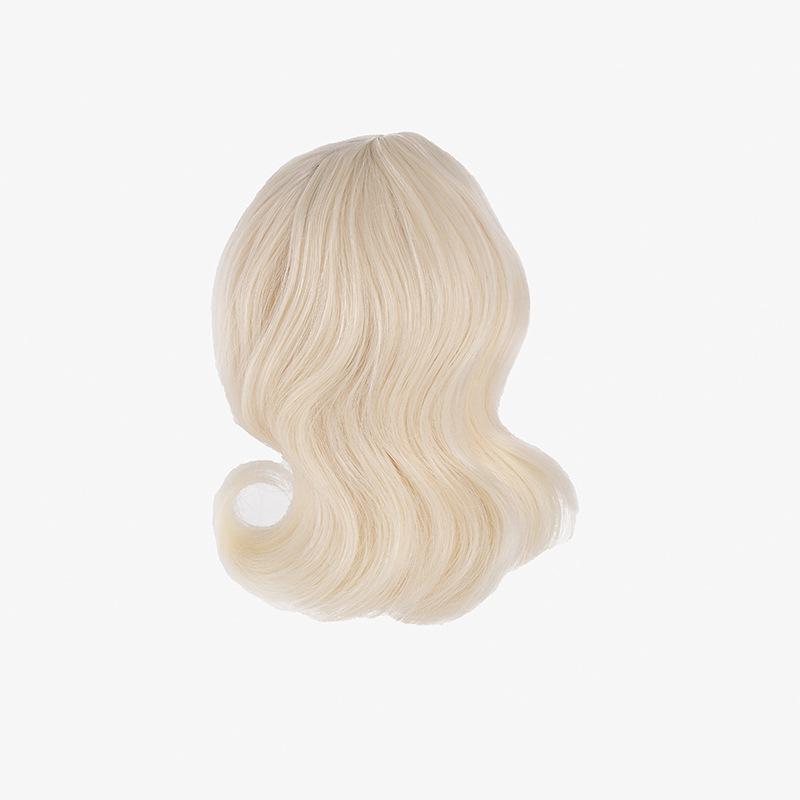 Качественный парик для куклы 60 см 1/3 Аксессуары для куклы Черный Белый Красный Коричневый Розовый Кофейный цвет Волосы куклы Прямые Волнистые Коса Хвост Декорации