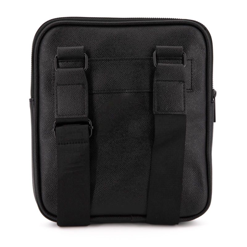 Safiano Flat Bag with Deer Embroidery 22x25x2cm for Men BILL TORNADE