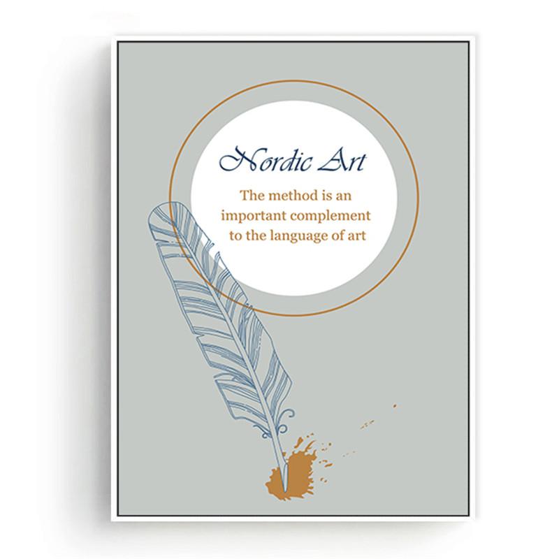 Триптих Птица Перо Ветка Дерева СВОБОДНО СЕБЯ Цитата Печать Настенная Картина Винтаж Искусство Маслом Плакат Холст Картина для дома