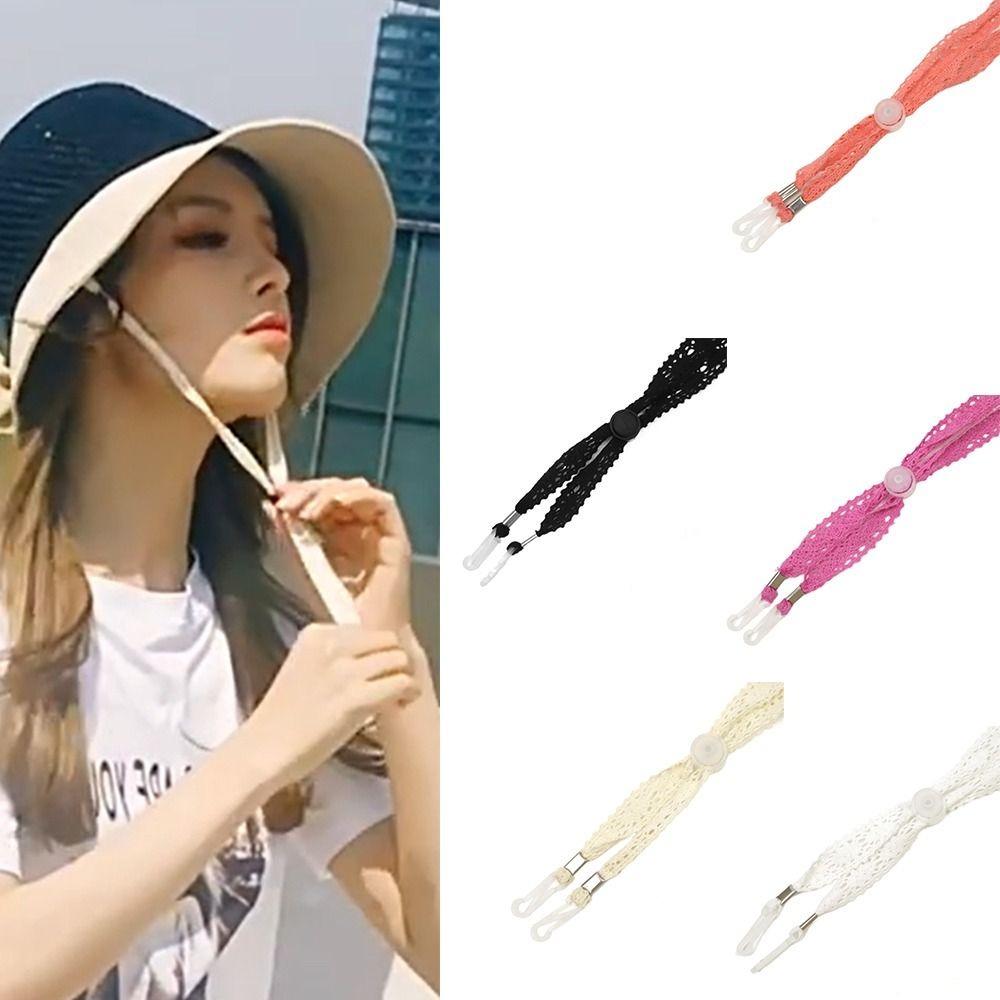 Adjustable Windproof Hat Strap Removable Hat Retainer New Hat Chin Cord Straps Women