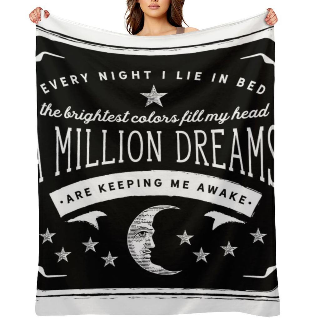 A Million Dreams (The Greatest Showman) Throw Blanket Comforter Decorative Throw Beautifuls Decorative Sofas Blankets