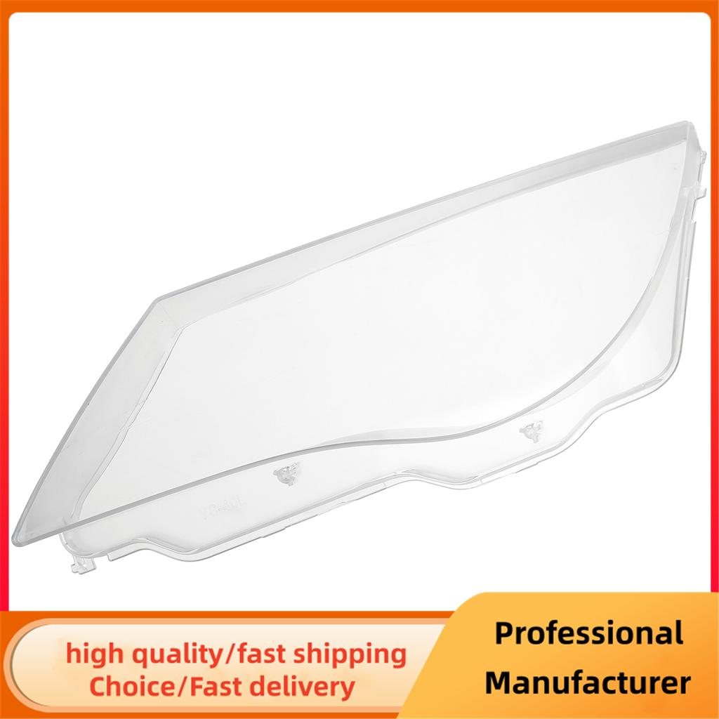 Left/Right Car Headlight Headlamp Lens Cover For BMW E63 E64 M6 2008 2009 2010 Clear Headlamp Shell Ransparent Lampshade