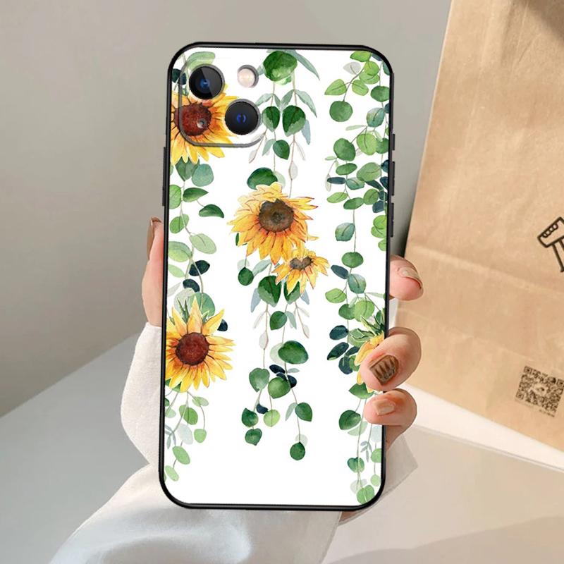 Чехол для телефона с эвкалиптом и лавандой для iPhone 17 Air 16 14 13 12 11 15 Pro Max 13 12 mini 15 16 Plus 16e Чехол Coque
