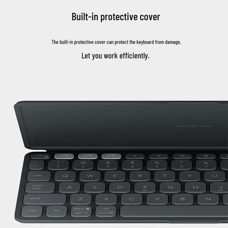 Беспроводная Bluetooth-клавиатура Logitech G Keys-To-Go 2, портативная