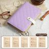 PU Leather Jewellery Binder Zipper Jewelry Organizer Roll Creative Jewelry Storage Bag  Necklace
