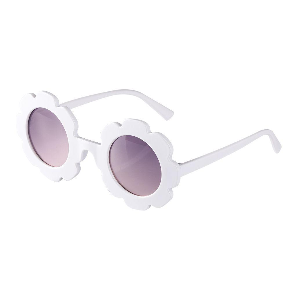 1pc Cute Fashion Trend Streetwear Eyewear Sun Glasses Vintage Flower Shape Children Sunglasses