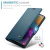 CaseMe для Samsung Galaxy A73 5G A72 A70S A54 A53 A52 A32 A20 A14 A13 Кожаный чехол-книжка с магнитной застежкой и держателем для карт