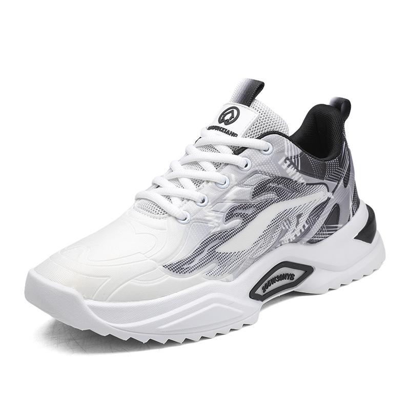 Весенне-осенняя новая мужская обувь, подростковые кроссовки, мужские беговые повседневные мужские универсальные дышащие папины кроссовки