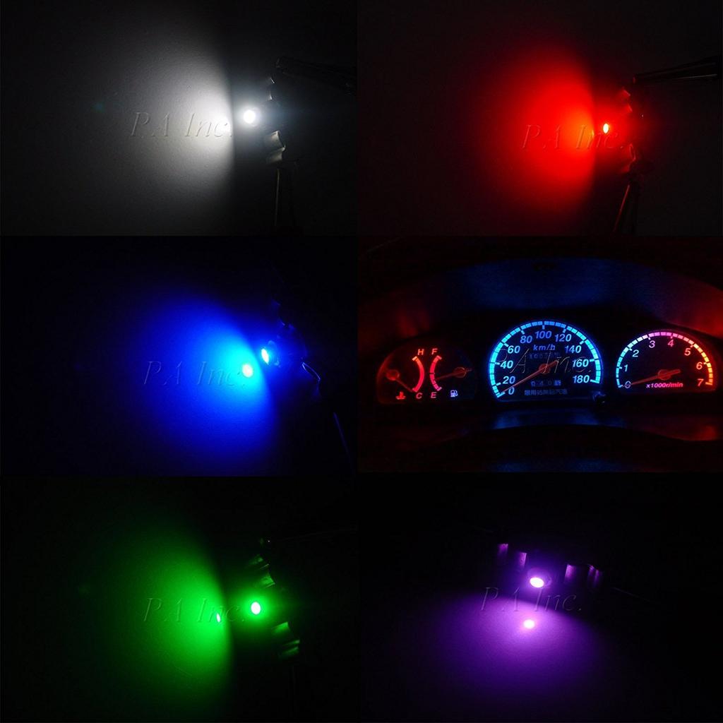 T3 3528SMD 10 шт. Светодиодная клиновидная лампа Лампа Сфера приборной панели Лампа Переключатель кондиционера