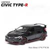 1:32 Модели Honda Accord Civic Type-r Сплав Литой Автомобиль Игрушки Звук Свет Оттягивание Открывающиеся Двери Транспортные Средства Детский Подарок на День Рождения