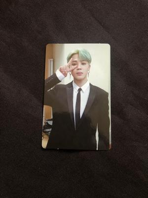 [Б/У] BTS MEMORIES OF 2018 Торговая карта Чимин Официальная
