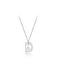 Didier Dubot Miss Doo Lab Diamond Silver Necklace Jdrnt5F61Hc